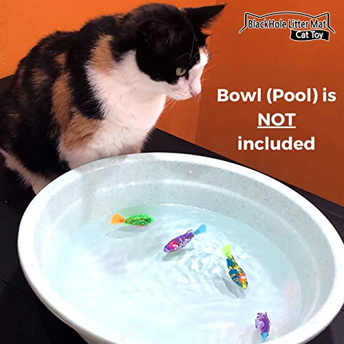 cat aquarium toy