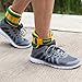 NAYOYA 3 Pound Ankle Weights Set and Carry Pouch - Premium Adjustable Ankle and Wrist Cuffs