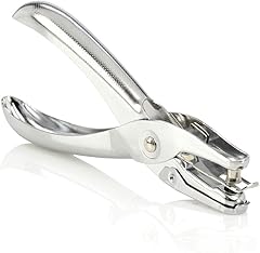 Swingline 1 Hole Punch, 5 Sheet Capacity Hole Puncher, Single Hole Paper Punch, Chrome (74005)