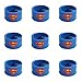 Ecparty Superhero Slap Bracelet for Kids Boys & Girls Birthday Party Supplies Favors (9 pack) (Super-Man)