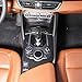 TongSheng ABS Carbon Fiber Center Console Gear Shift Panel Trim 2pcs for Alfa Romeo Giulia 2017 Interior Accessories