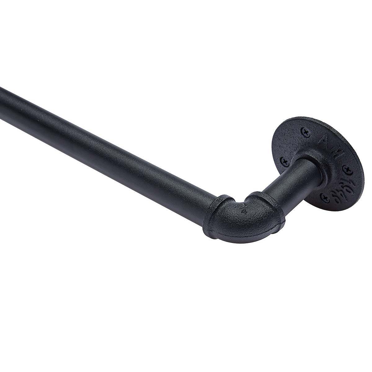 1 Inch Industrial Curtain Rod, Curtain Rod for Windows 66