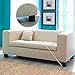 16PCS Furniture Sliders 3.5 Inch Plastic Sliders and Felt Sliders for Carpet Hardwood Floors Reusable Furniture Slider Brown