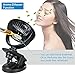 Focondot Battery Operated Clip on USB Fan, Rechargeable Battery/USB Powered Auto Oscillating Desk Fan with Stepless Speed, Portable Mini Fan for Baby Stroller, Home, Outdoor, Camping(4400mA Battery)