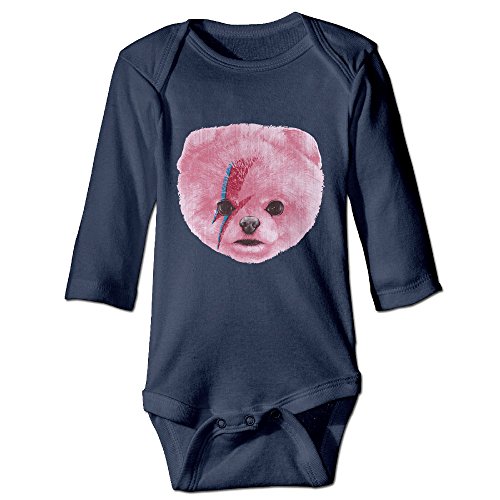 Alexx Boowie Unisex Baby Jumpsuit Bodysuit Long-sleeve Romper Navy