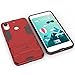 HTC Desire 10 Pro Case, CoverON [Shadow Armor Series] Hard Slim Hybrid Kickstand Phone Cover Case for HTC Desire 10 Pro - Red / Black