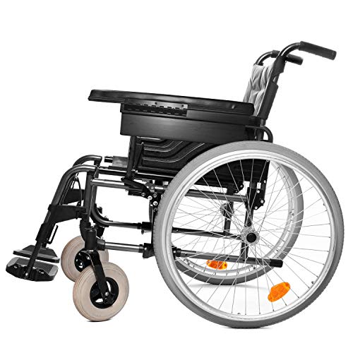 Padded Wheelchair Half Tray, Flip Down, Left - Thumbnail 3