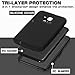 Galaxy Tab 3 Lite 7.0 Case,Galaxy Tab E Lite 7.0 Case,SKYLMW Fashion Hybrid Heavy Duty Rugged Shockproof Cover for Galaxy Tab E lite 7.0 SM-T113 & Tab 3 Lite T110 / T111 7.0 Inch Tablet Black