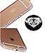 Luxury Diamond Crystal Rhinestone Bling Metal Frame Bumper Case Cover for Iphone 6 (4.7-inch) (Rose Gold)