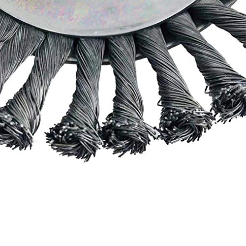 Hongxin Steel PRO Garden Weed Brush Lawn Mower Razors Lawn Mower Eater Trimmer 8 inches Large Cutting Diameter,Hole size1