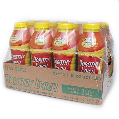 Dorothy Lynch Home Style Salad Dressing 16 oz Case of 12 Bottles