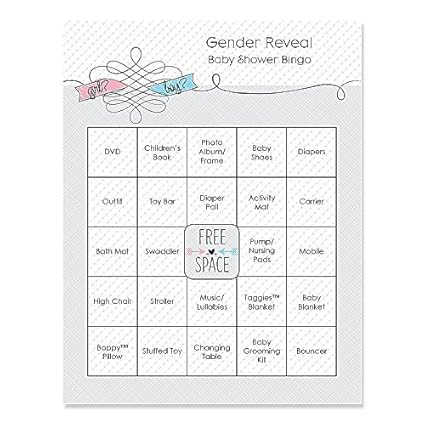 Amazon Com Big Dot Of Happiness Gender Reveal Baby Shower