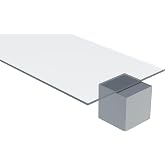 Clear Acrylic Plexiglass Sheet - 1/4" Thick - 18" x 48"