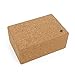 Yoga Blocks 2 Pack Set Cork, Sturdy, Durable, Studio Size Large Yoga Props