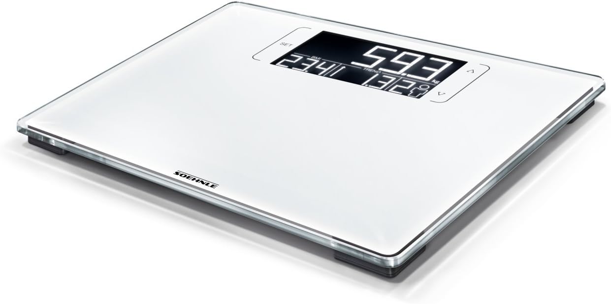 Soehnle Style Sense Multi Electronic Bathroom Scale - 200 Scale, White