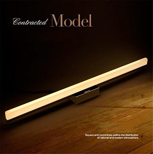 LIYONGDONG® Mirror Light Wall Lamp Modern Simple Rocker Arm Mirror Cabinet Light Waterproof Anti-fog Moisture-proof Bathroom lights Makeup Lamp, 9W:39*7*4cm