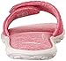adidas Performance Women's Anyanda Flex Slide W Athletic Sandal,White/Pink/Pink,7 M US