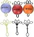 Handmaster Plus Physical Therapy Hand Exerciser - Forearm Exerciser with Stress Relief Ball - Hand Therapy Balls for Training - Finger Exerciser & Strengthener - Multicolored Balls, (9 Piece Set)