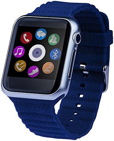 Markrom V9 Android IOS Smart Watch for Samsung Iphone with Bluetooth 4.0 Camera Music Anti-theft Pedometer Heart Rate Monitor Silver