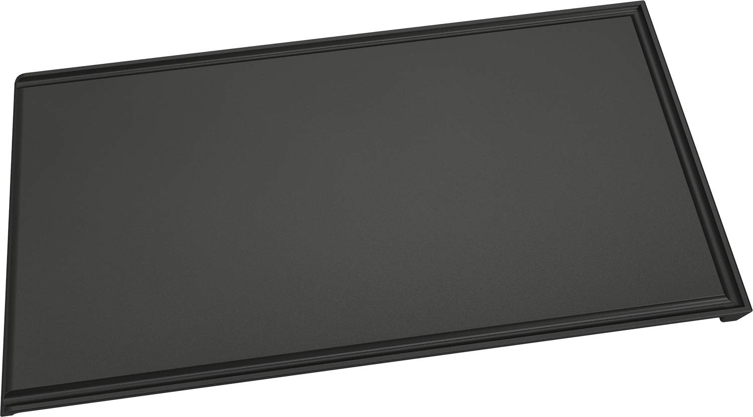 Rösle Magnum G3 Grill Plate, Enamelled Cast Iron Grill Plate for Meat and Small Grills, 48 x 32 cm, Black