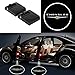 Bearfire 2 Pcs Wireless Car Door Led Welcome Laser Projector Logo Light Ghost Shadow Light Lamp Logos (chrysler)