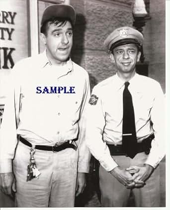 001 The Andy Griffith Show Don Knotts as Deputy Barney Fife and Jim ...