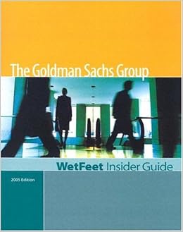 goldman sachs wetfeet