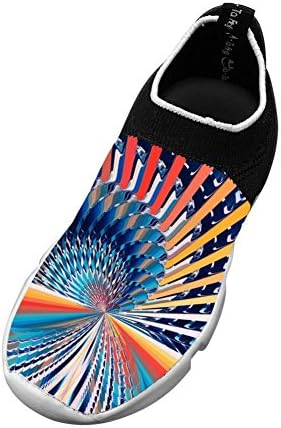 Rays Flyknit Shoes Light Sports Sneakers Running Shoes For Kids