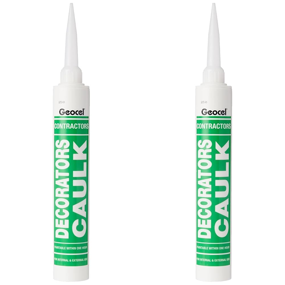 Geocel Contractors Caulk White 380C (Pack of 2)
