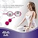Kegel Exercise Weights - Doctor Recommended for Bladder Control & Pelvic Floor Exercises - Set of 3 Premium Silicone Vaginal Kegel Balls with Training Kit for Women: Beginners & Advanced