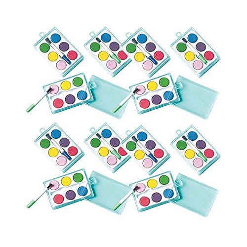 Amscan Watercolor Paint Sets , Party Favor , Pack of 12