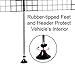 Arf Pets Dog Car Wire Barrier for SUV, Vehicle, Heavy-Duty - Adjustable