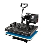 ROVSUN 8 in 1 Digital Heat Press Transfer Sublimation Multifunction Machine,Swing Away Rhinestone/T-Shirt/Mug/Plate/Cap Heat Press Mouse Pads Jigsaw Puzzles DIY Press,12