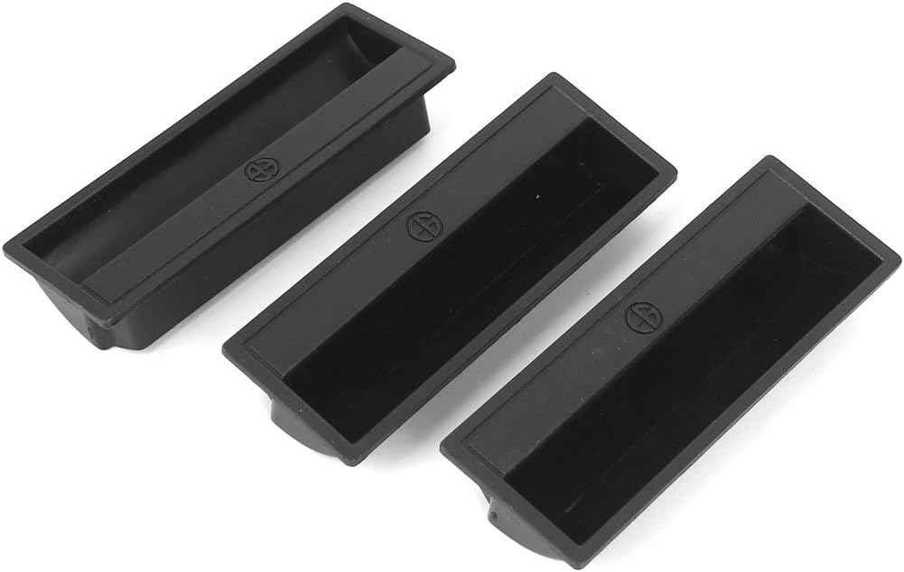 Aexit Cupboard Plastic Accents Recessed Flush Pull Door Finger
