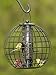 Gardener's Supply Company Globe Cage Bird Feeder | Outdoor Sturdy and Squirrel Proof Hanging Cage | Best for Finches Hummingbirds Nuthatches and Other Small Birds - Holds 3 Cups of Seeds