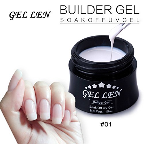 GELLEN Builder Gel Kit Nail Extension Gel Nude Pinks White Light