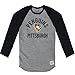 Original Retro Brand NHL Men's Long Sleeve Heather Tri-Blend Raglan Shirt