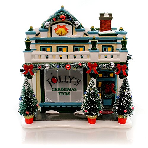 Department 56 House JOLLYS CHRISTMAS SHOP Snow Village Mid Year Ltd Ed 4049208