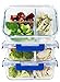 [LIFETIME LIDS] LARGE Premium 3 Sets 3 Compartment Glass Meal Prep Containers 3 Compartment with Snap Locking Lids, BPA-Free, Microwave, Oven, Freezer, Dishwasher Safe (4.5 Cup, 36 Oz, Rectangle)