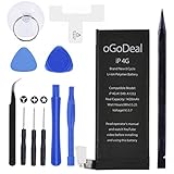 Ogodeal Battery Replacement for Model iPhone 4/4G  A1349. A1332(not for 4s) with Repair Tools Kit, Adhesive Stripe and Instructions [365 DAYS Warranty]