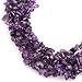 6-8mm Amethyst Beads Natural Stone Gravel Gemstone Chips Beads for Jewelry Making 34