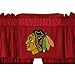 Chicago Blackhawks NHL Locker Room Team Color Valance