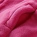 LittleSpring Toddler Girls Fleece Vests Zipper Lightweight Soft Hot Pink, Size 4