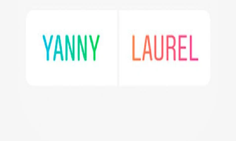 Yanny and Laurel