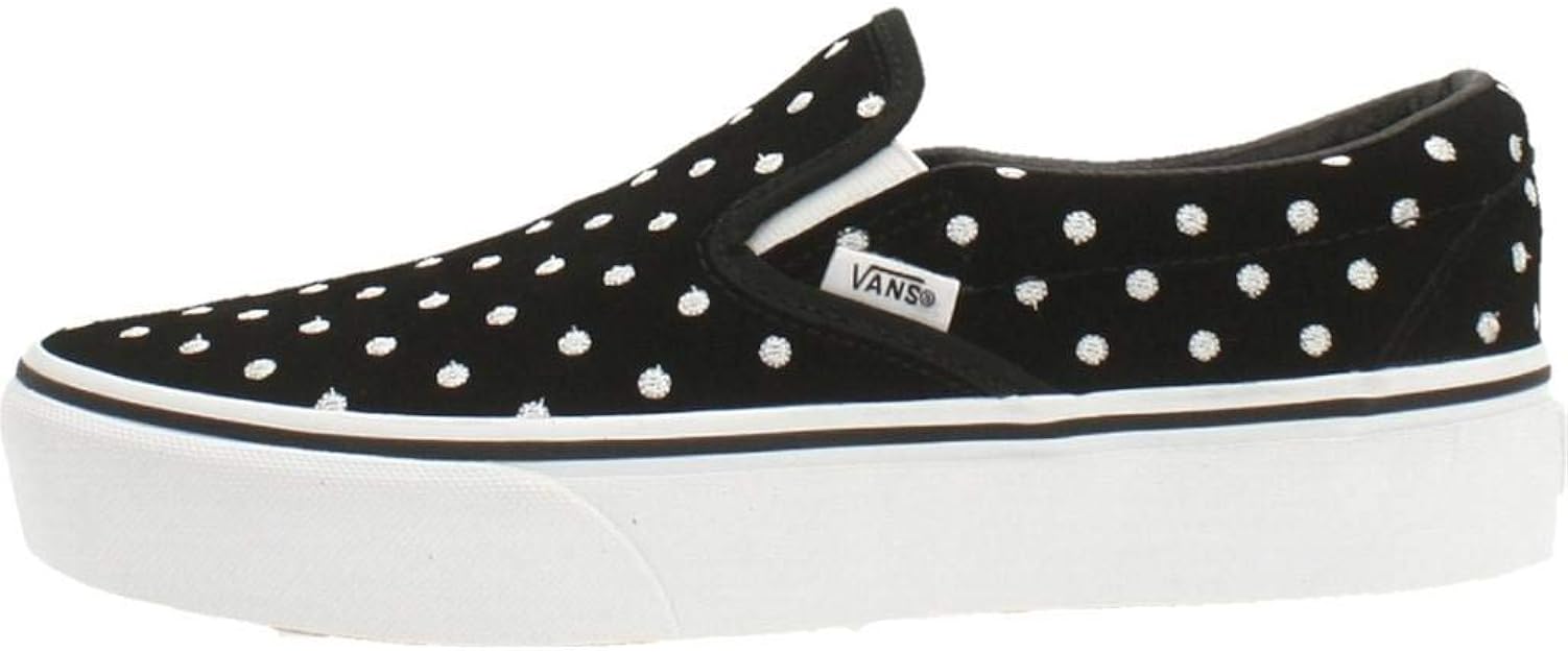 vans slip on platform shoes
