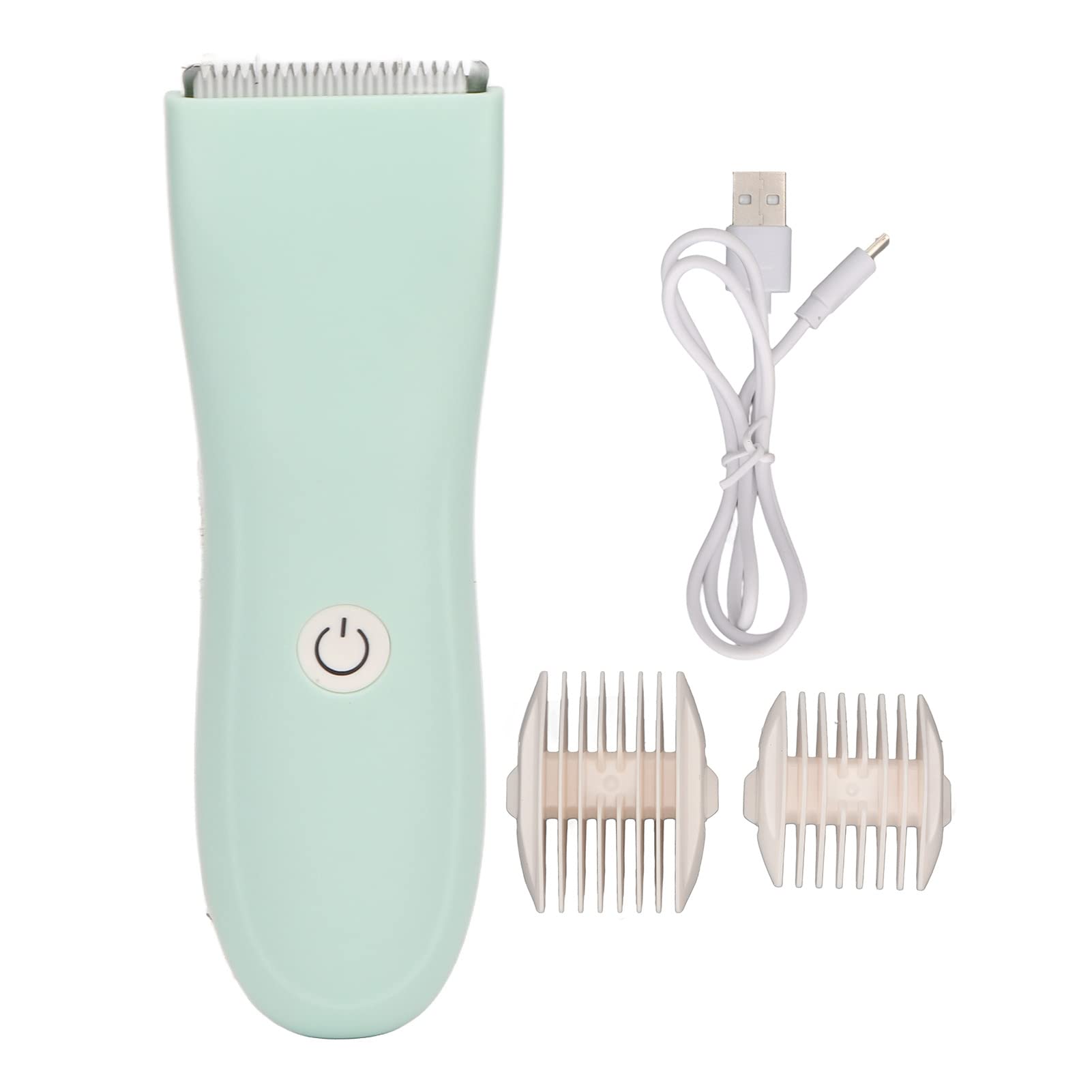 Baby Hair Trimmer, Baby Hair Clippers Quiet Electric Children's Hair Trimmer, Waterproof & USB Rechargeable Cordless Children's Hair Trimmer Haircut
