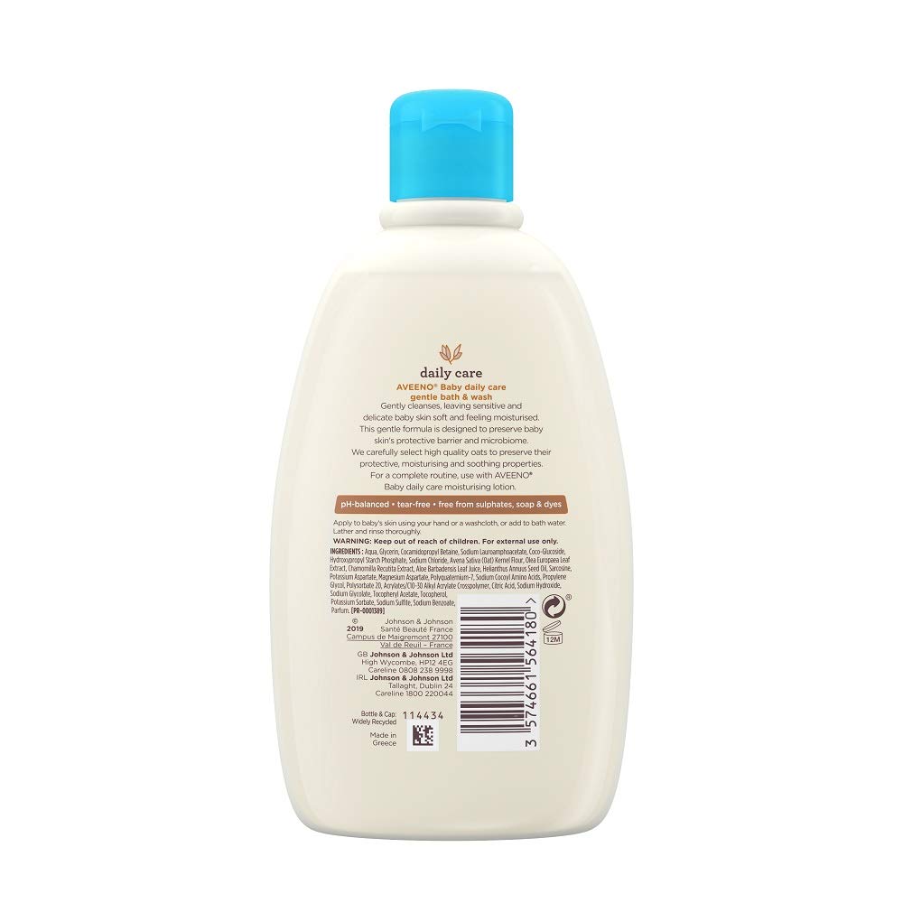 aveeno baby gentle wash 500ml