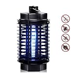 SIBOTER Outdoor Bug Zapper Electric Mosquito Killer Indoor Fly Insect Repellent Lights Lamp UV Trap Lantern for Camping, Home, Backyard, Patio, Porch, Garden, Deck