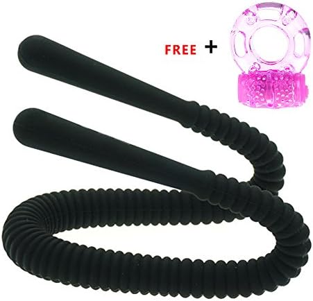 Silicone Oral Enhancing Hands Free Spreader Labia Wand Massager