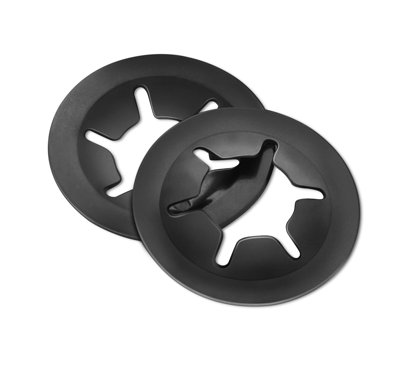 Photo 1 of M3 Internal Tooth Star Lock Washers, Quick Speed Locking Washers, Steel Black Finish Push on Locking Washer, Speed Retaining Clips Fasteners, 100 PCS